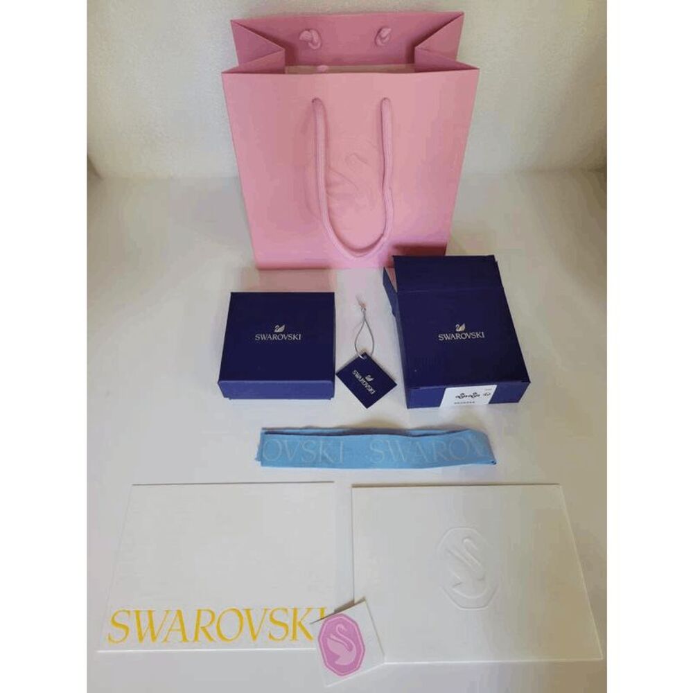 🦢 SWAROVSKI Jewelry Authentic EMPTY Box Packaging